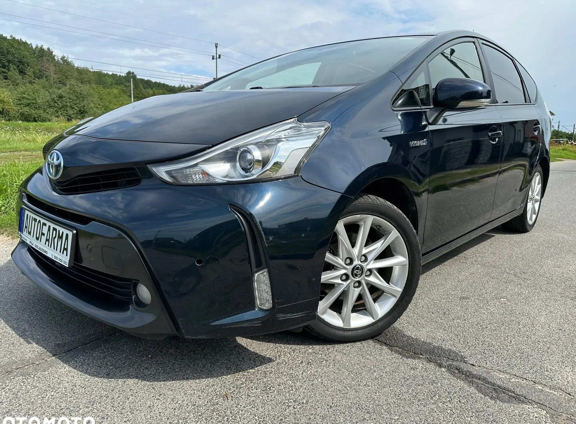 toyota gąbin Toyota Prius+ cena 73677 przebieg: 158000, rok produkcji 2018 z Gąbin